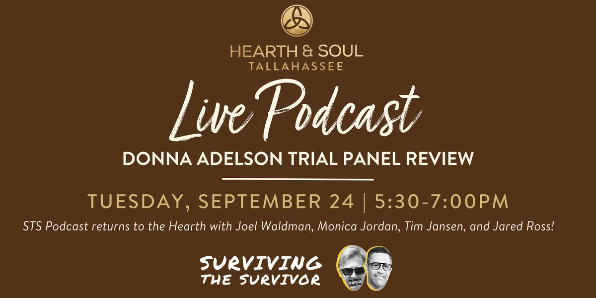 Surviving the Survivor Live Podcast: Donna Adelson Trial Panel Review