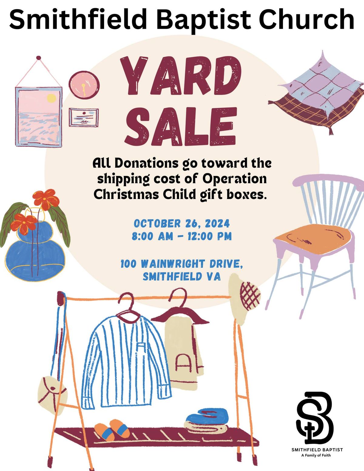 Smithfield Baptist's OCC Yard Sale and Fall Festival