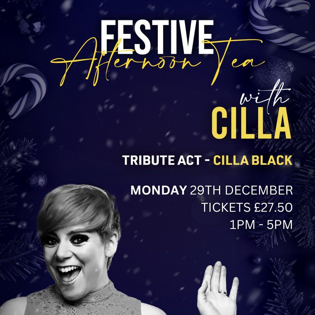 Festive Afternoon Tea with Cilla