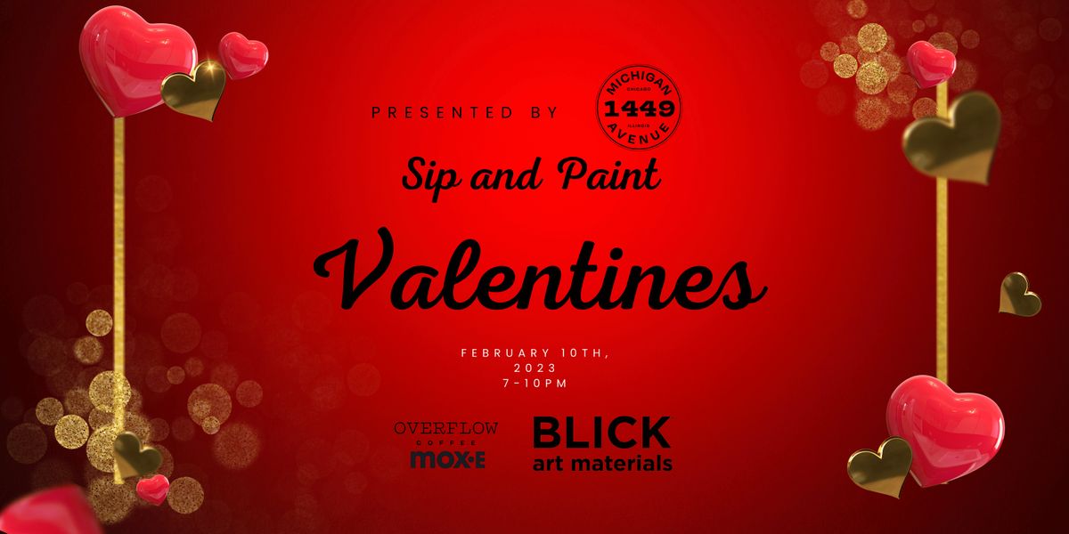 1449 Sip and Paint: Valentines Date Night