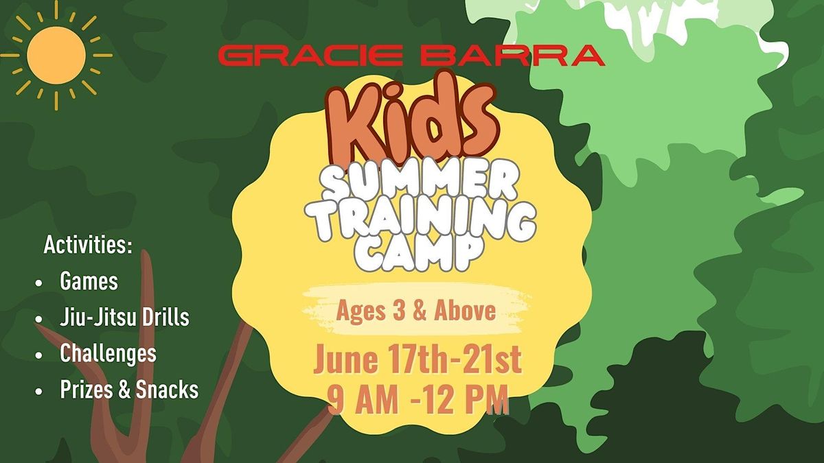 Gracie Barra Centennial Summer Camp June 17th-21st