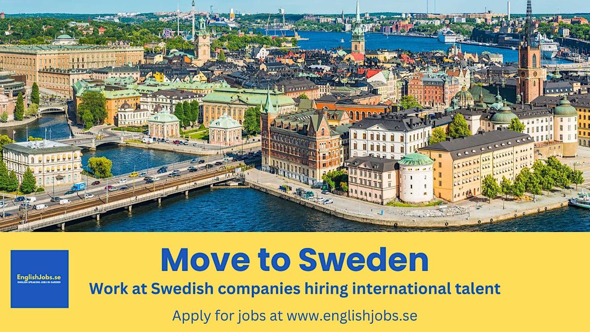 Move to Sweden - Job search workshop for Talent Visa and EU Blue Card