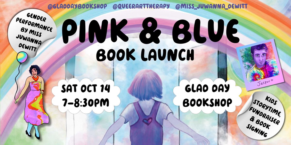 Pink & Blue Children\u2019s Book Launch