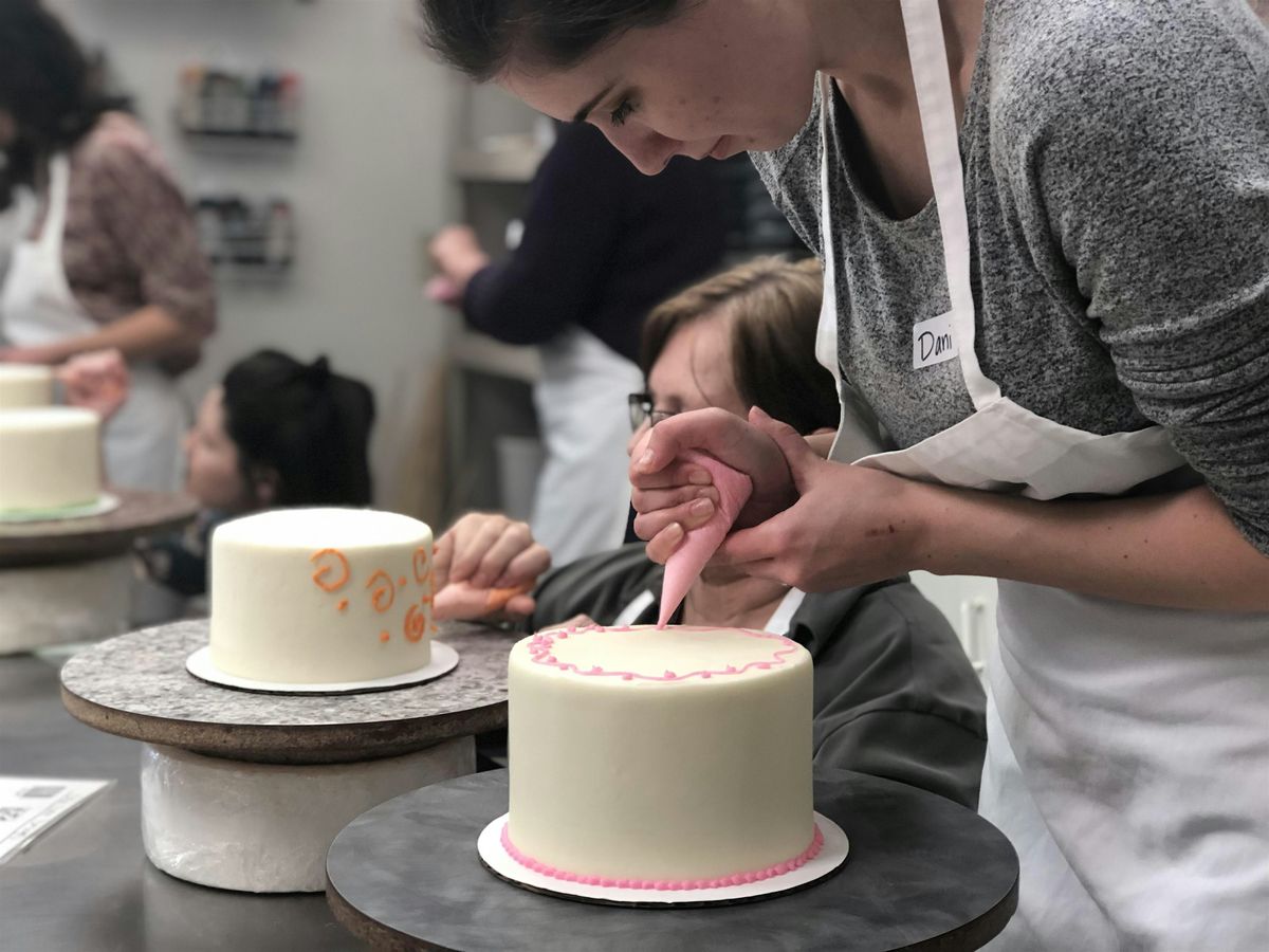 Marble & Succulent Cake Decorating Class