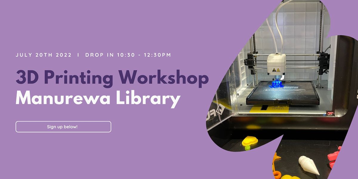 Matariki 3D Printing School Holiday Event! Brain Play x Manurewa Library.