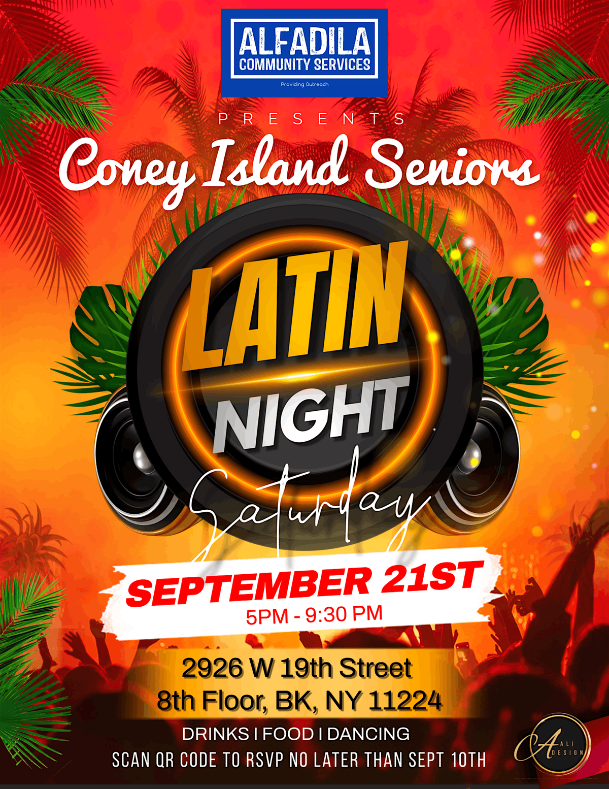 Coney Island Seniors Latin Night