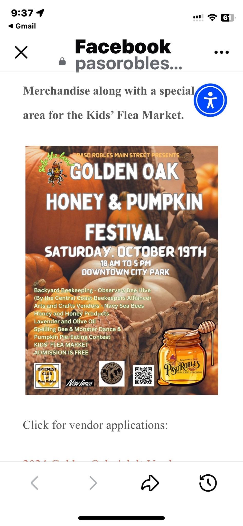 Golden Oak Honey & Pumpkin Festival