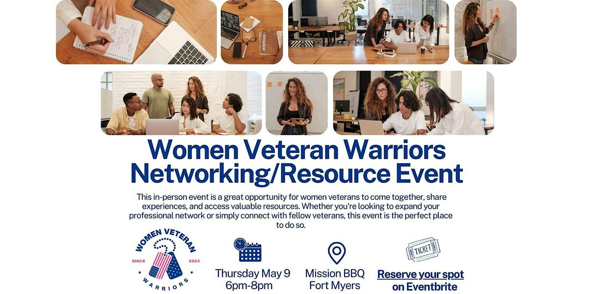 Women Veteran Warriors Networking\/Resource Event