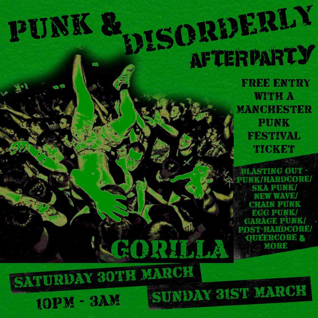 Punk & Disorderly - MPF Afterparties