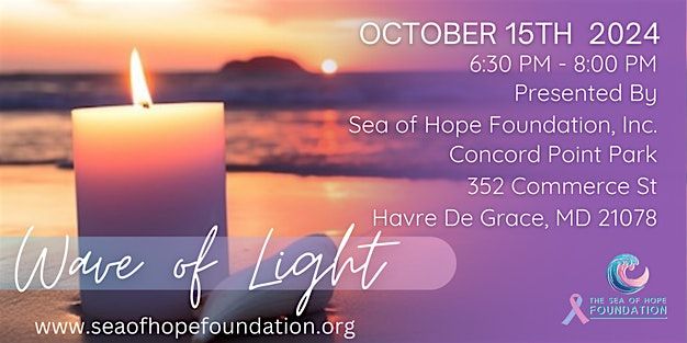 Wave of Light: Pregnancy and Infant Loss Remembrance Event