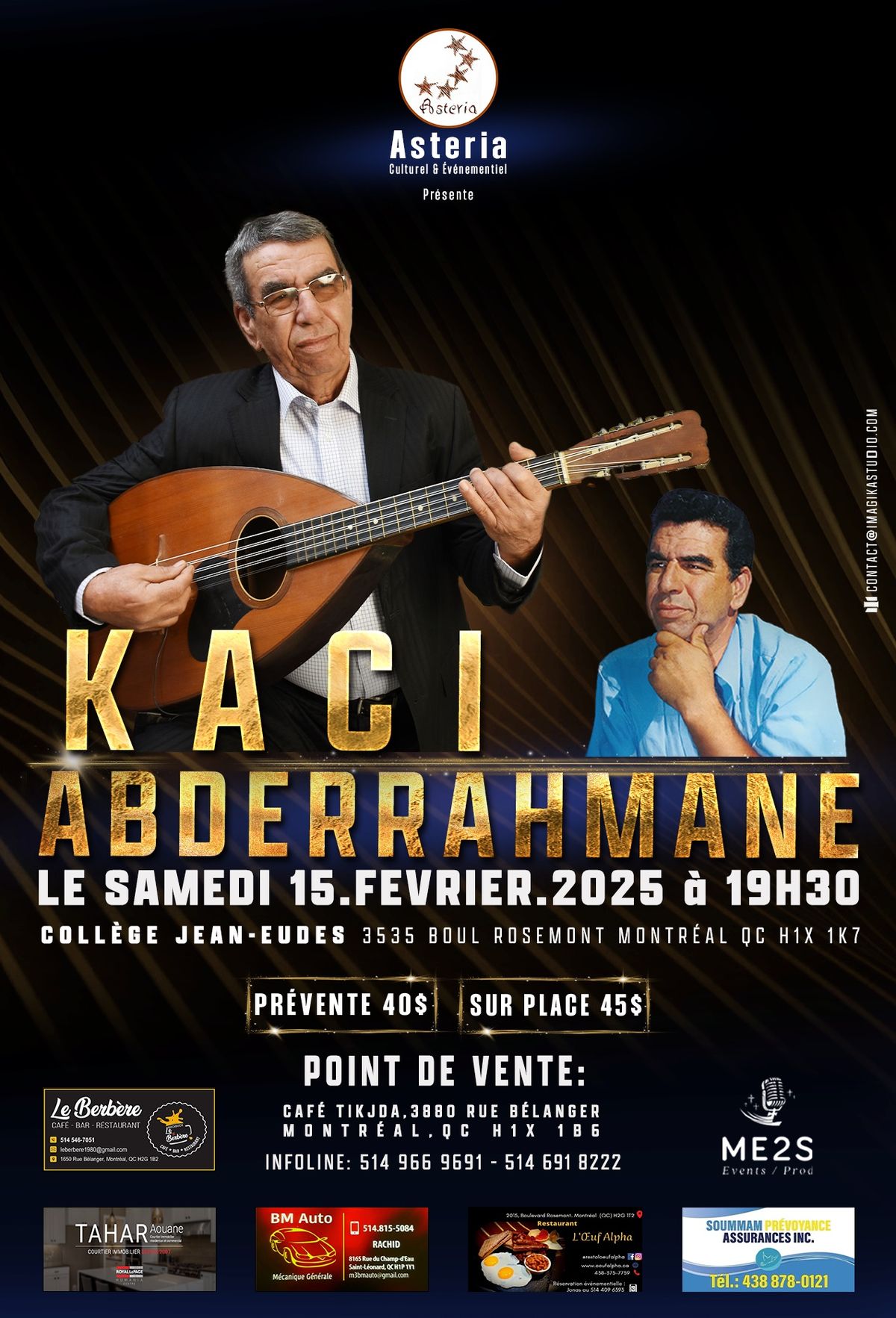 Kaci Abderrahmane \u00e0 Montr\u00e9al 