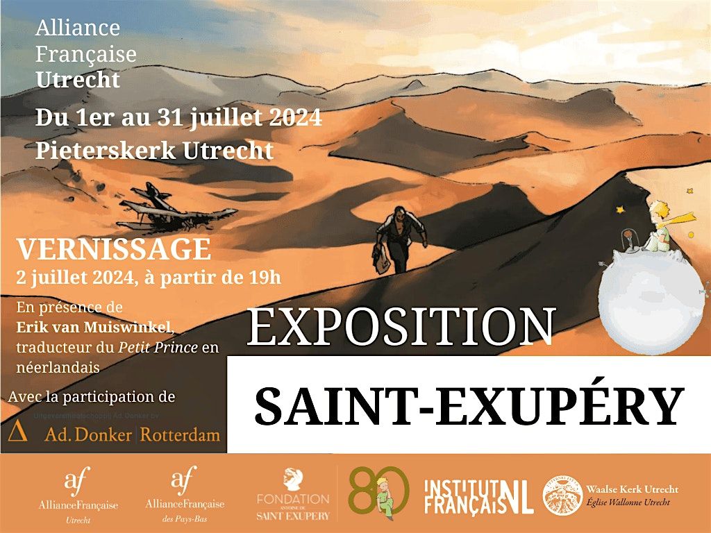 Vernissage - Exposition Saint-Exup\u00e9ry