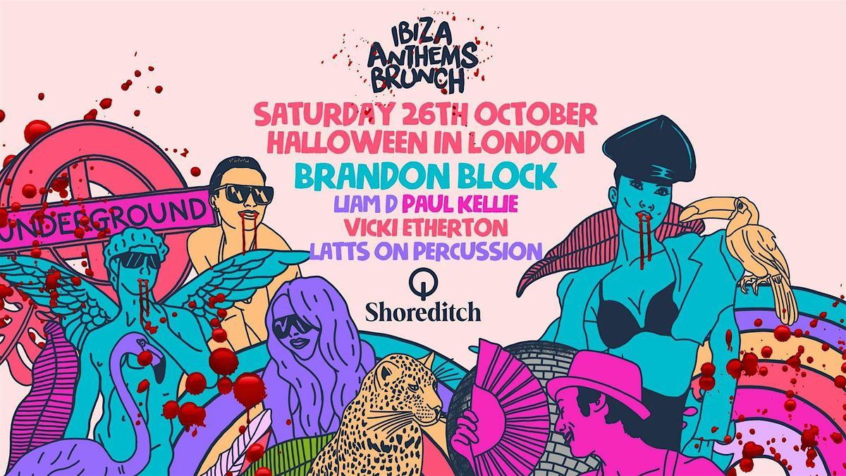 Ibiza Anthems Brunch Halloween Party