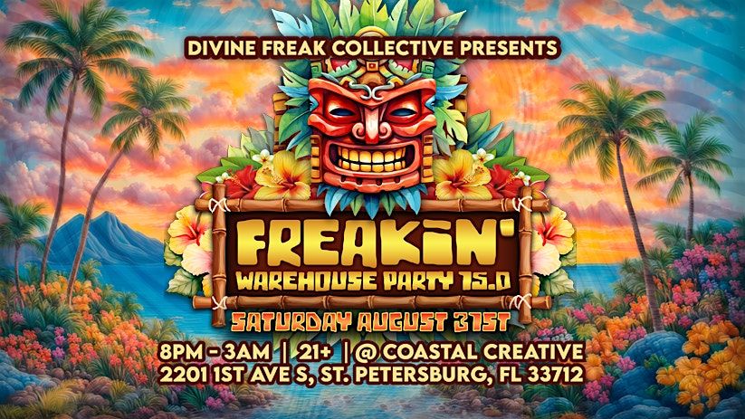 Freakin' Warehouse Party 15.0 (Feat. Greco b2b XTN) @ Coastal Creative