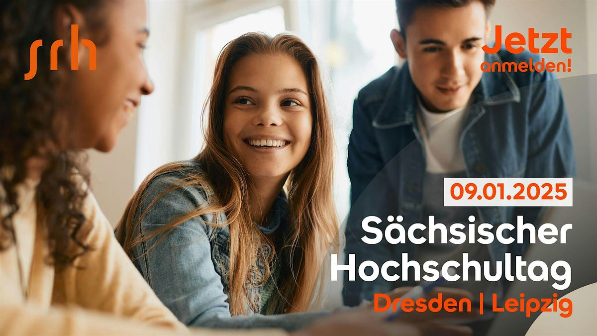 S\u00e4chsischer Hochschultag an SRH Campus in Dresden und Leipzig