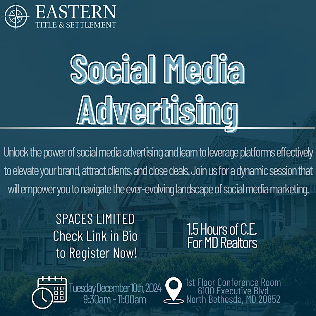 Social Media Advertising CE