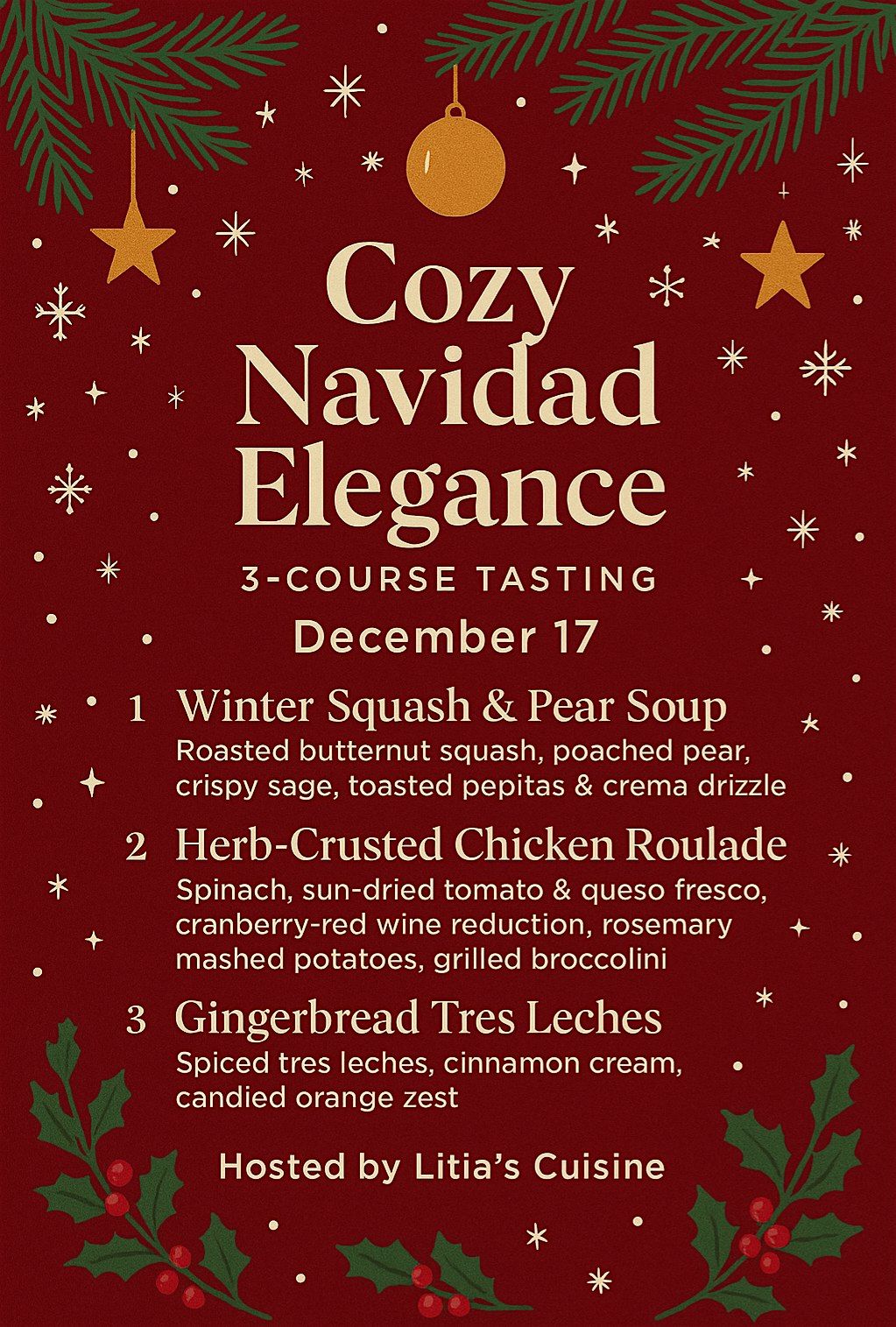 Cozy Navidad Elegance