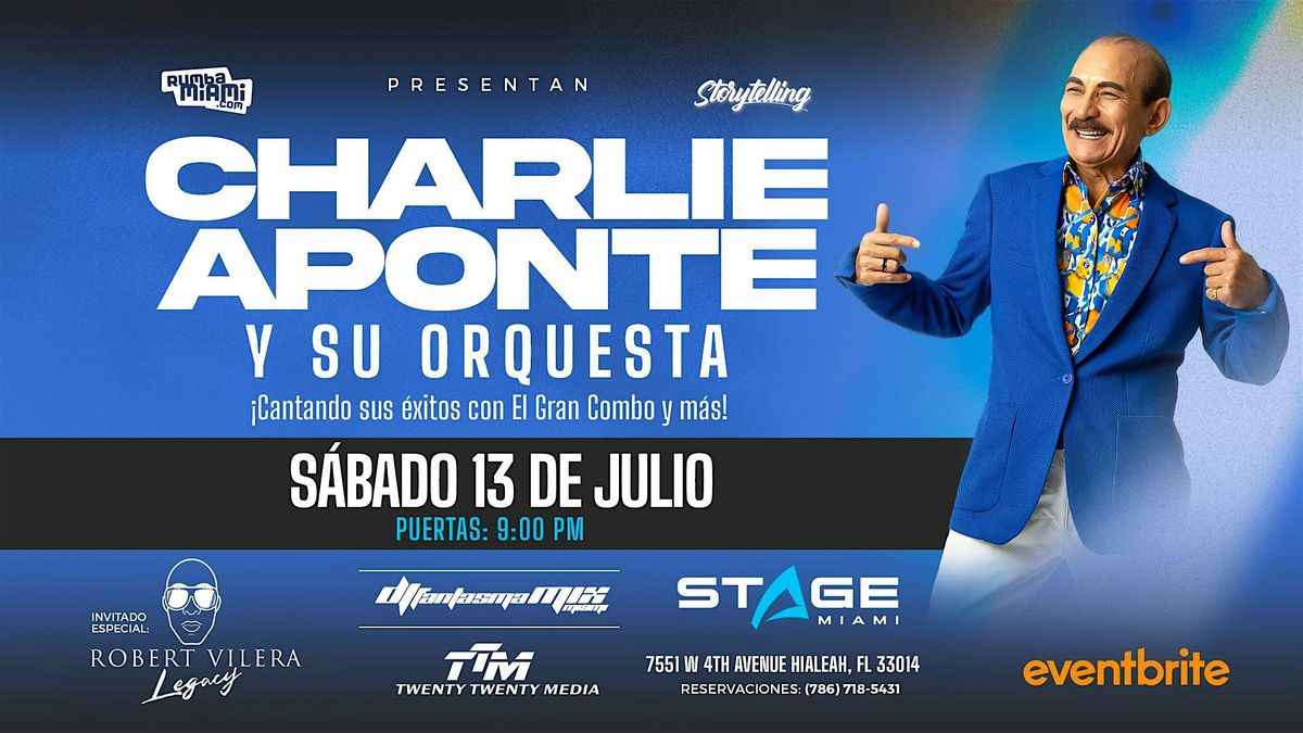 Charlie Aponte y su orquesta en VIVO!