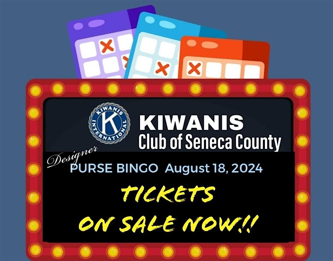 Designer Purse Bingo, Kiwanis Club of Seneca County