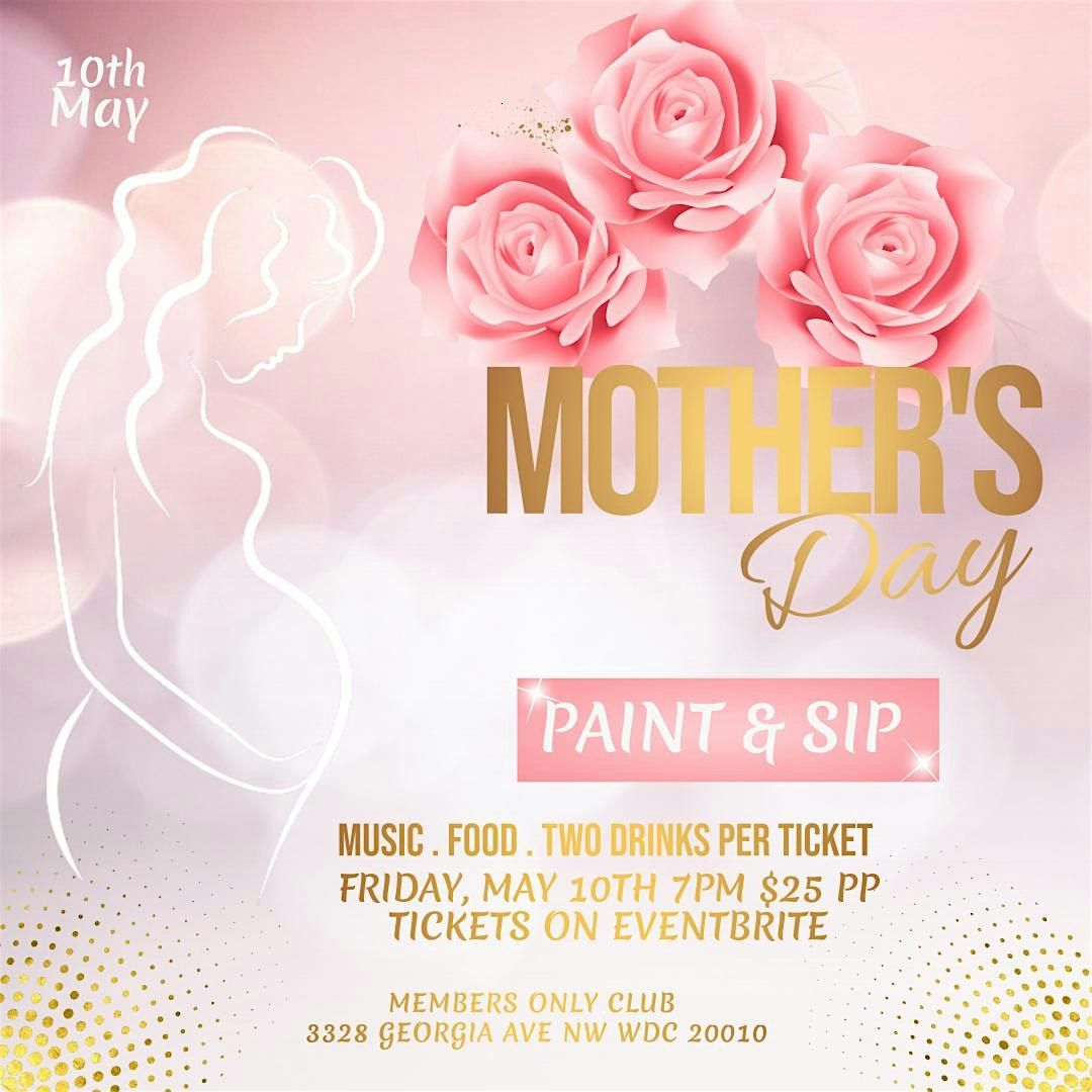 Pre-Mother's Day Paint & Sip
