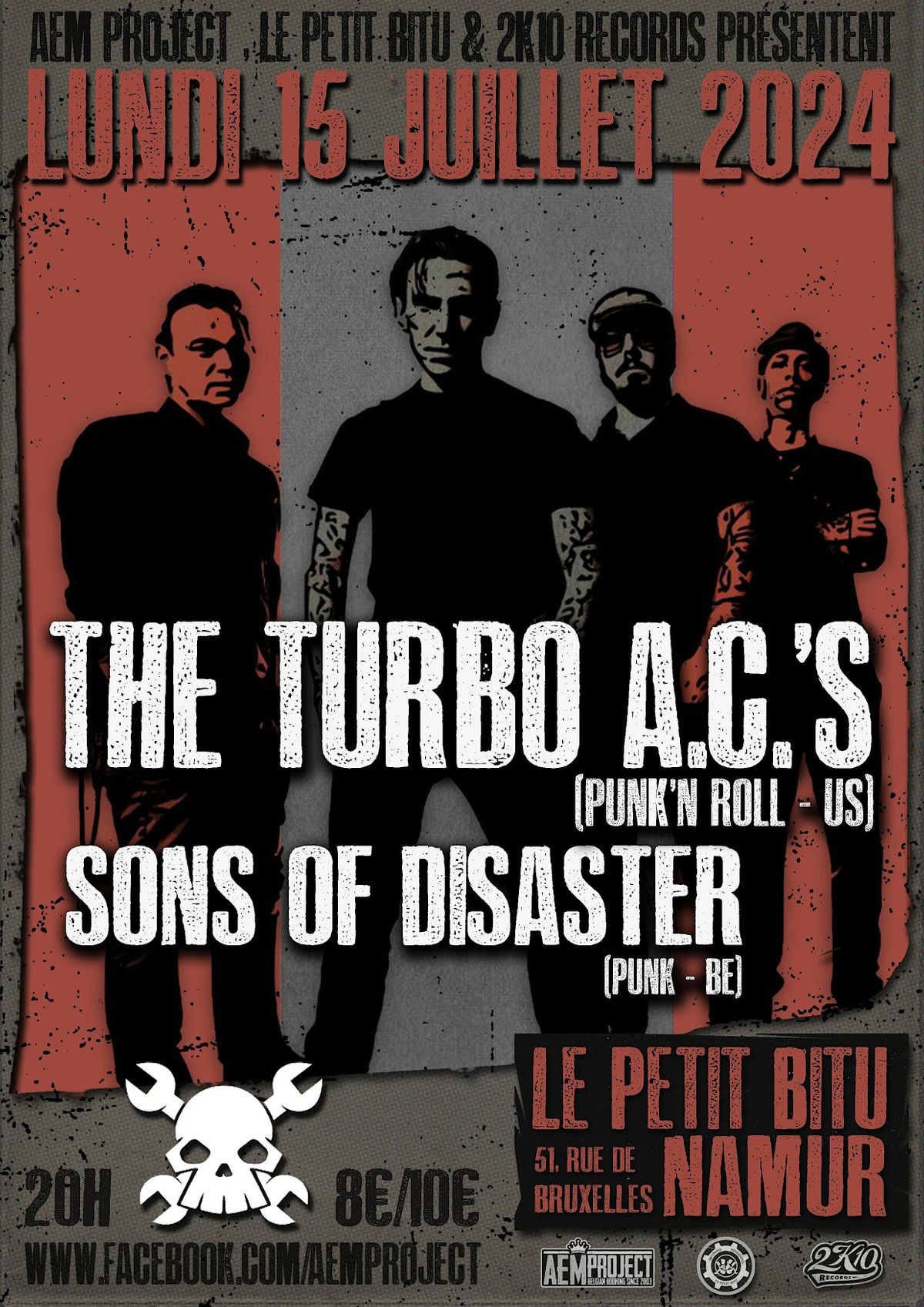 The Turbo AC's + Sons Of Disaster