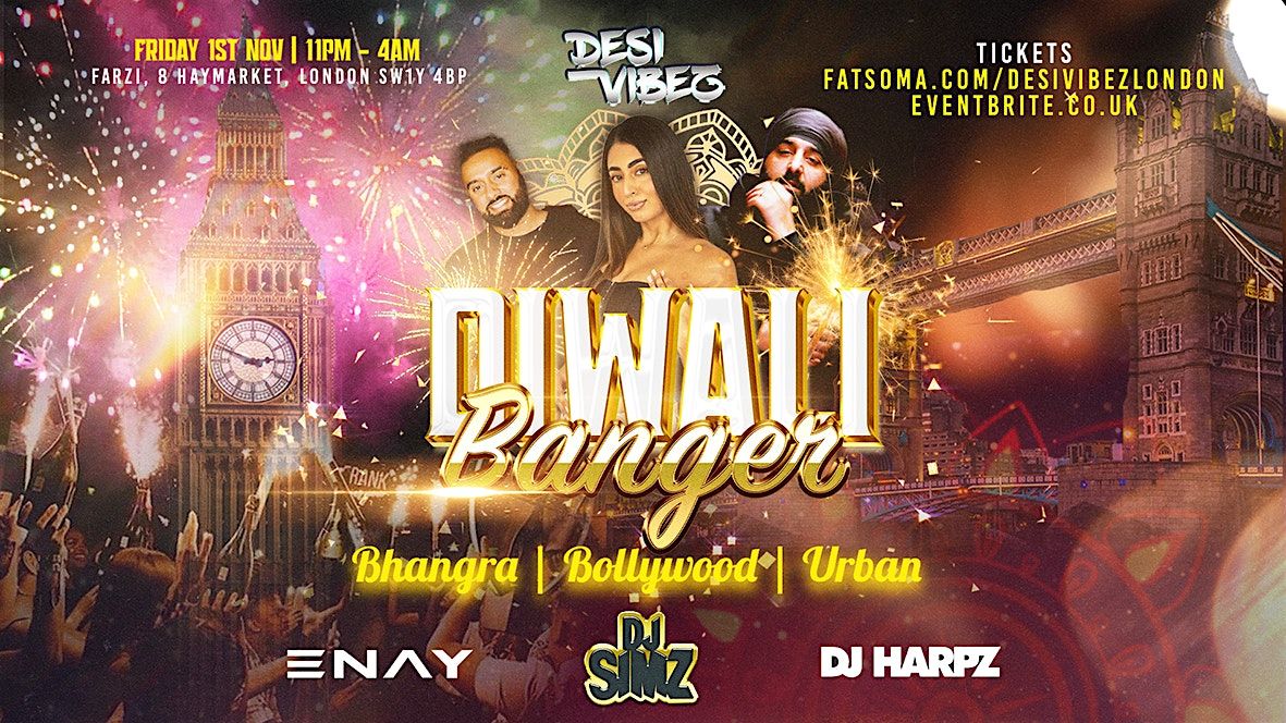 Diwali Banger -  Bhangra and Bollywood Party