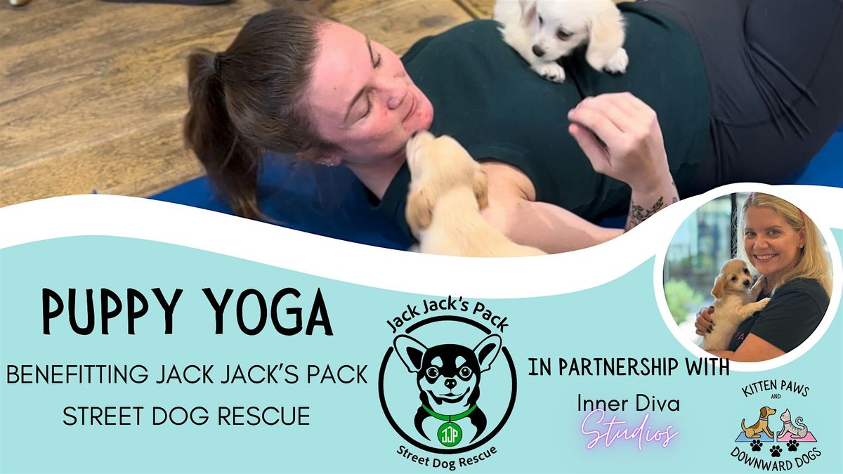 Puppy Yoga Benefitting Jack Jack's Pack