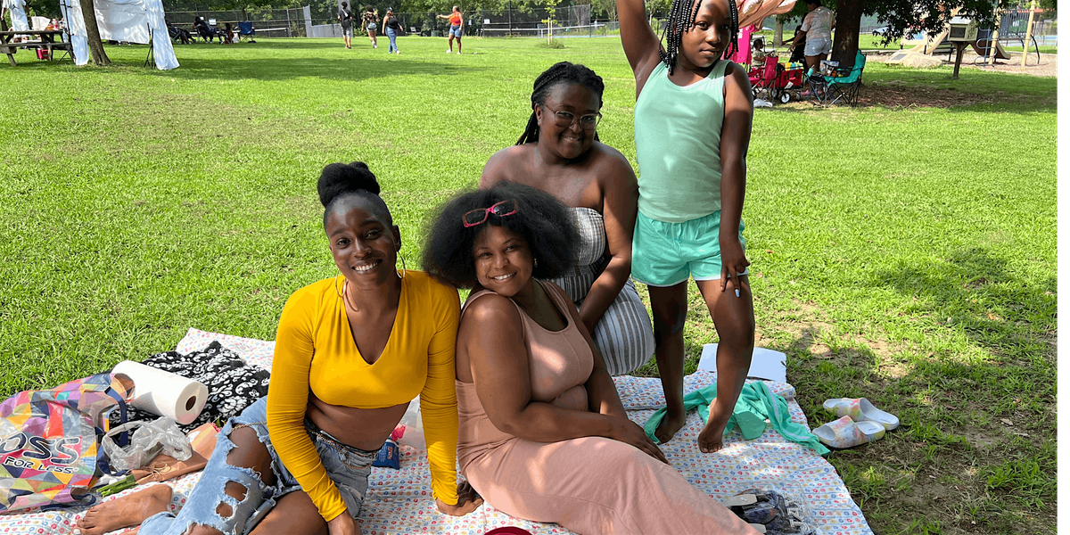 Give Aunties Their Flowers: Picnic in the Park