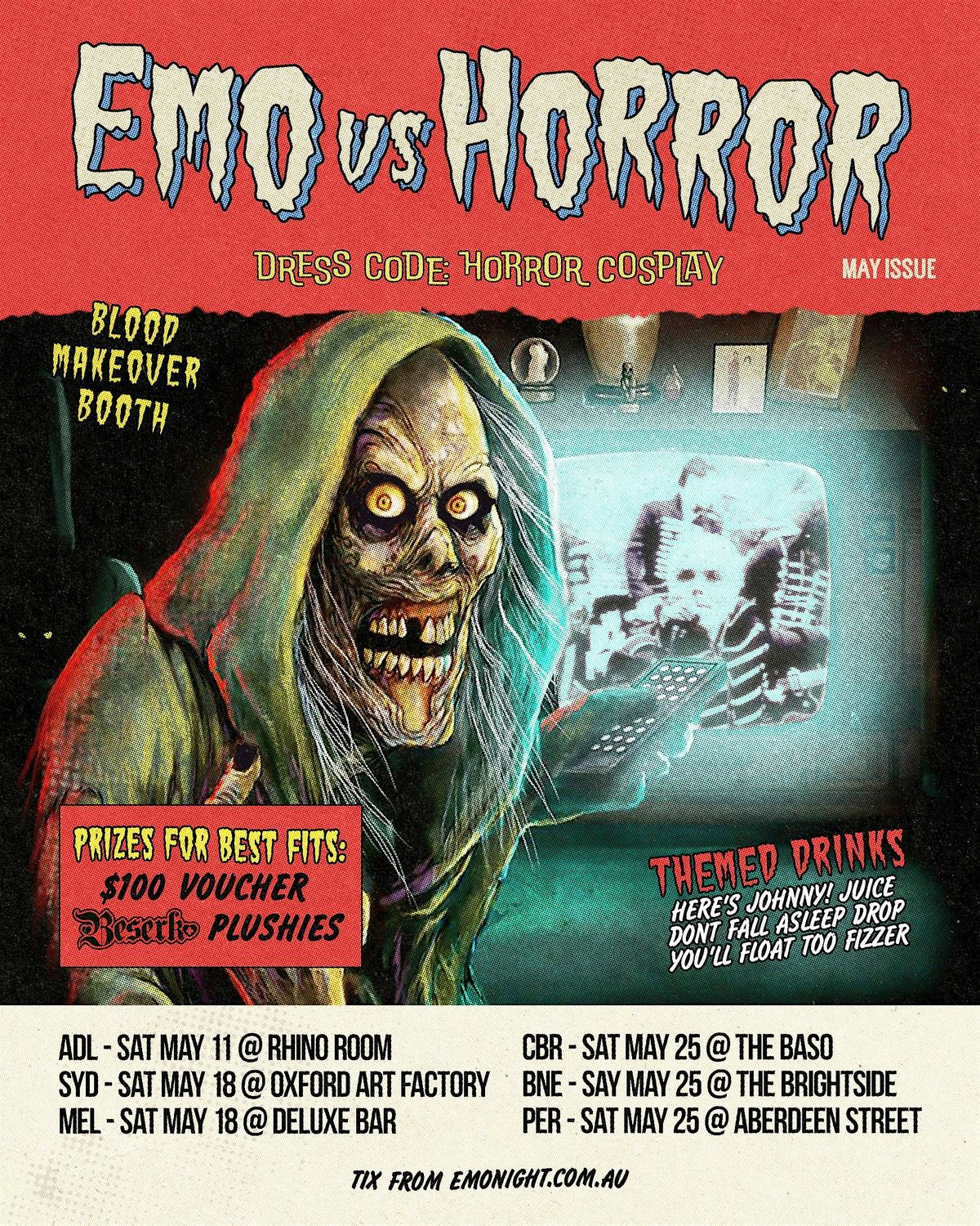 Emo VS Horror - Emo Night Perth - May