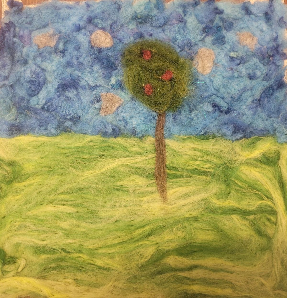 Needle-Felt a Picture  (IN PERSON)