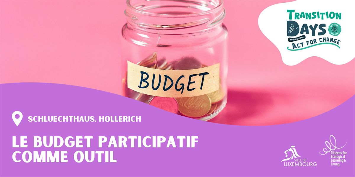 Atelier : le budget participatif