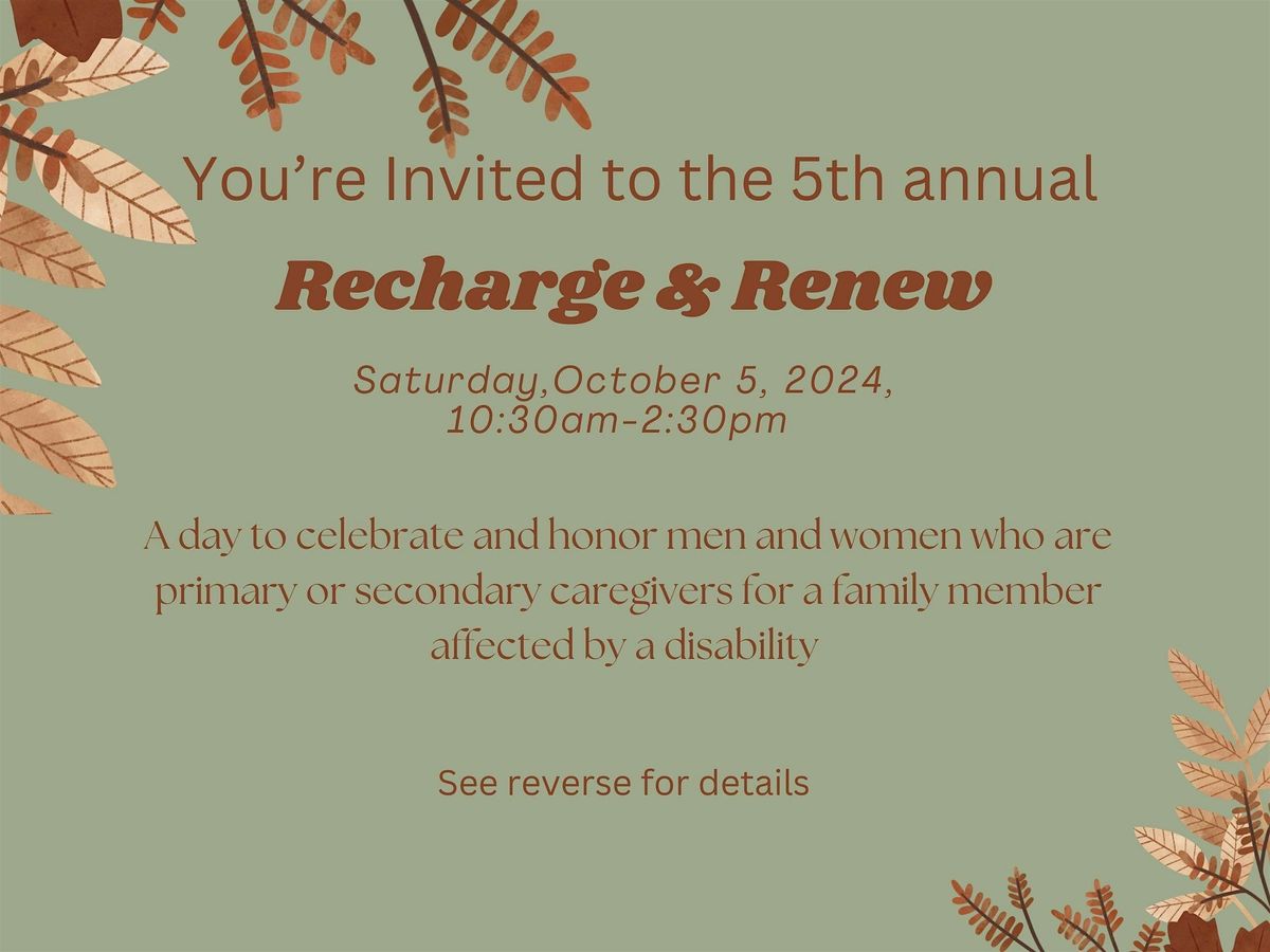 Recharge & Renew