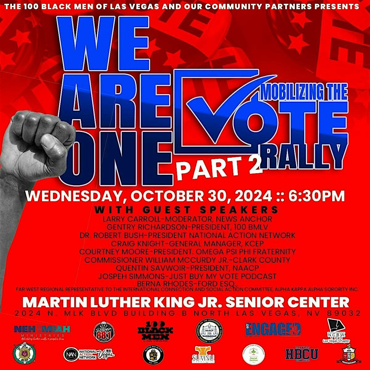 We Are One-Mobilizing The Vote Rally Part 2