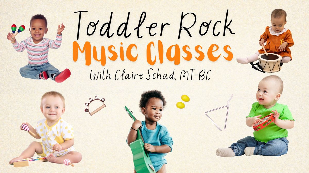 Toddler Rock Music Classes with Claire Schad