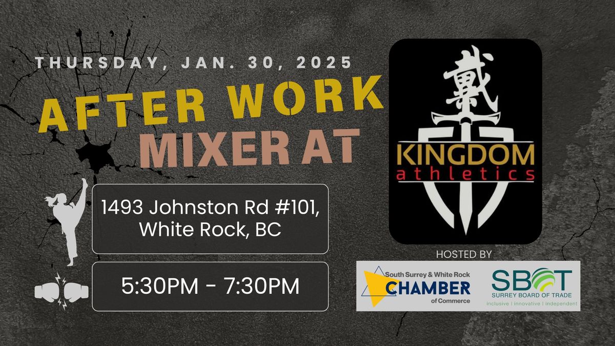 After Work Mixer at Kingdom Athletics