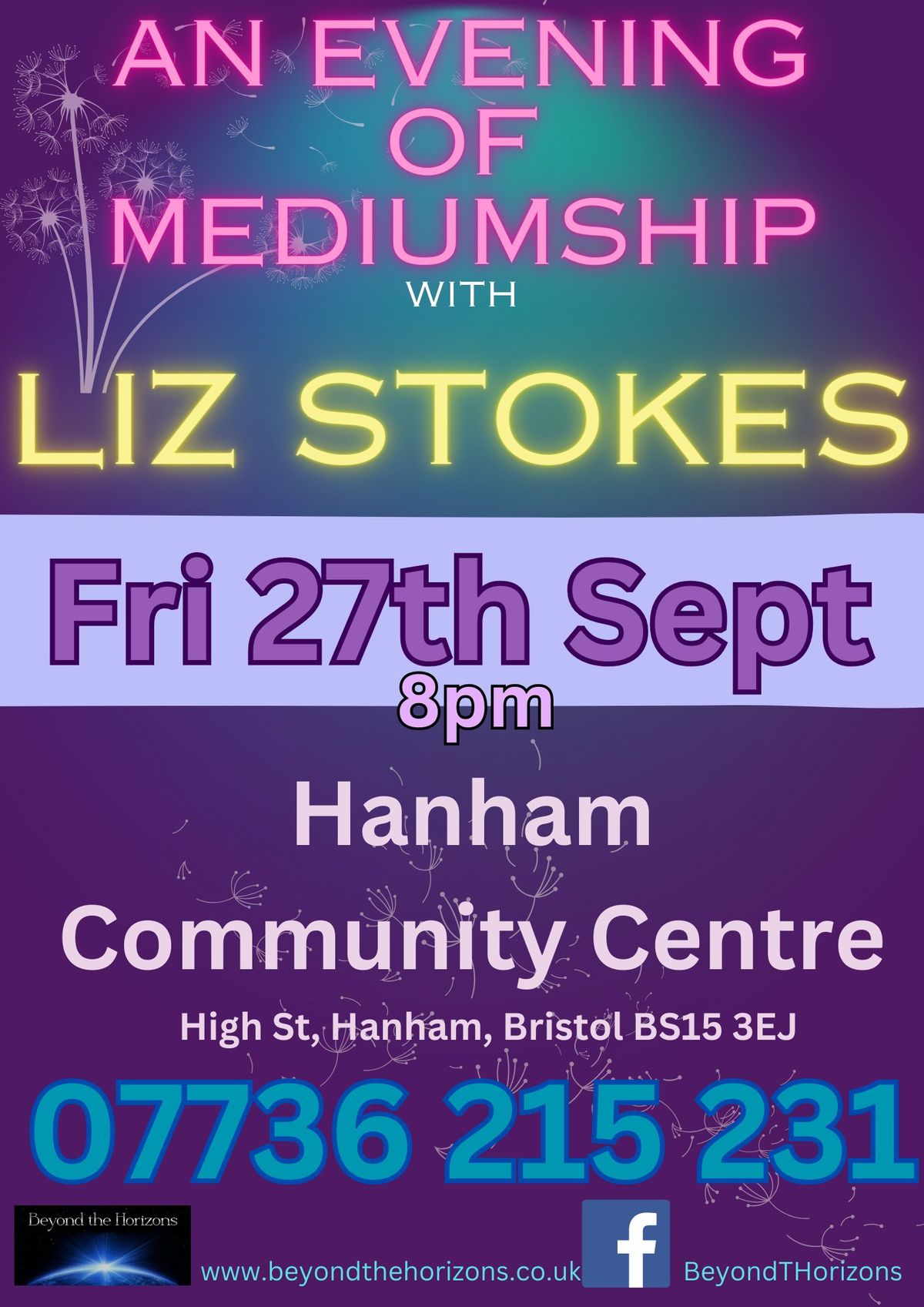 Clairvoyance & Mediumship Evening - Hanham Community Centre