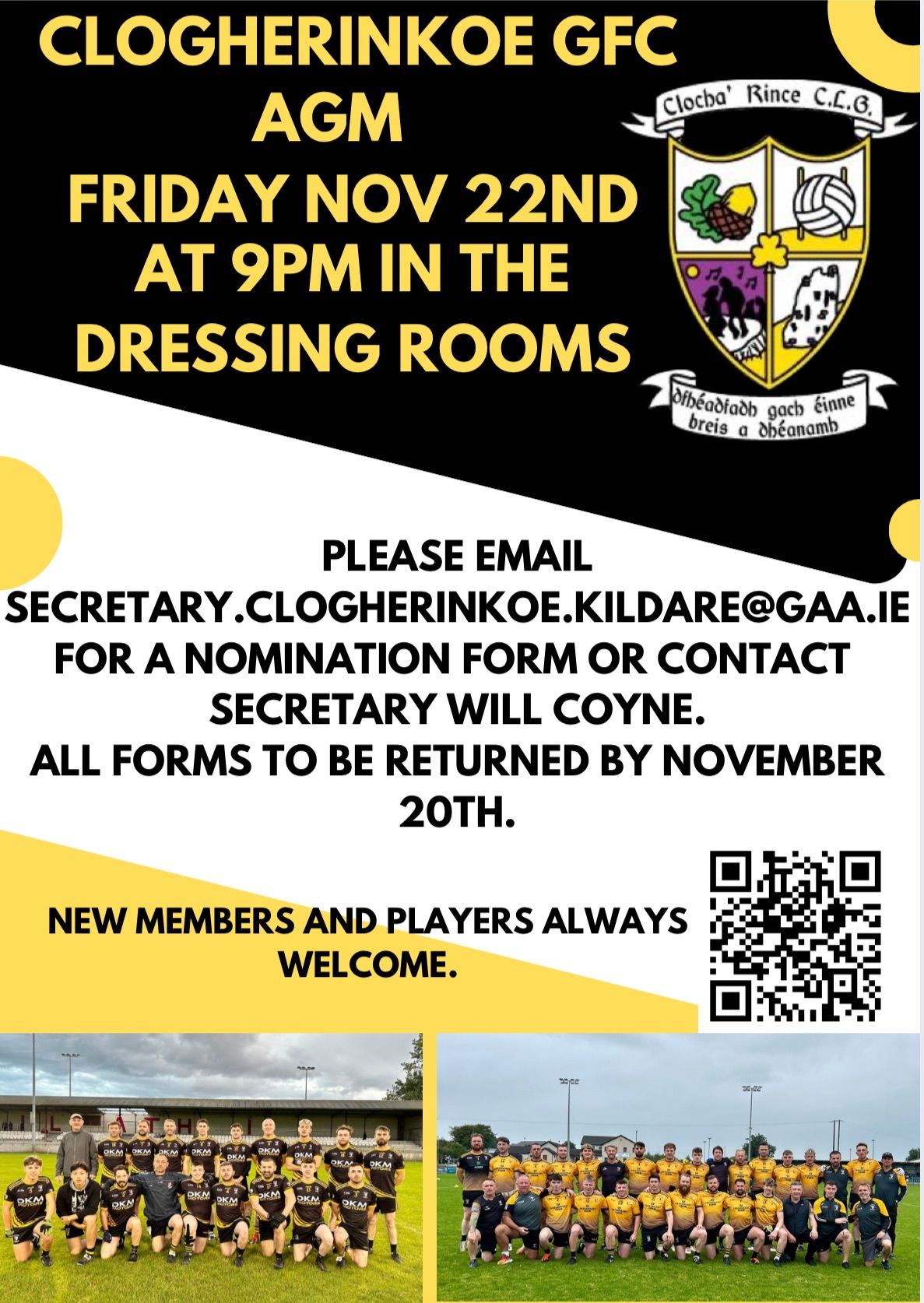 Clogherinkoe GFC AGM 2025