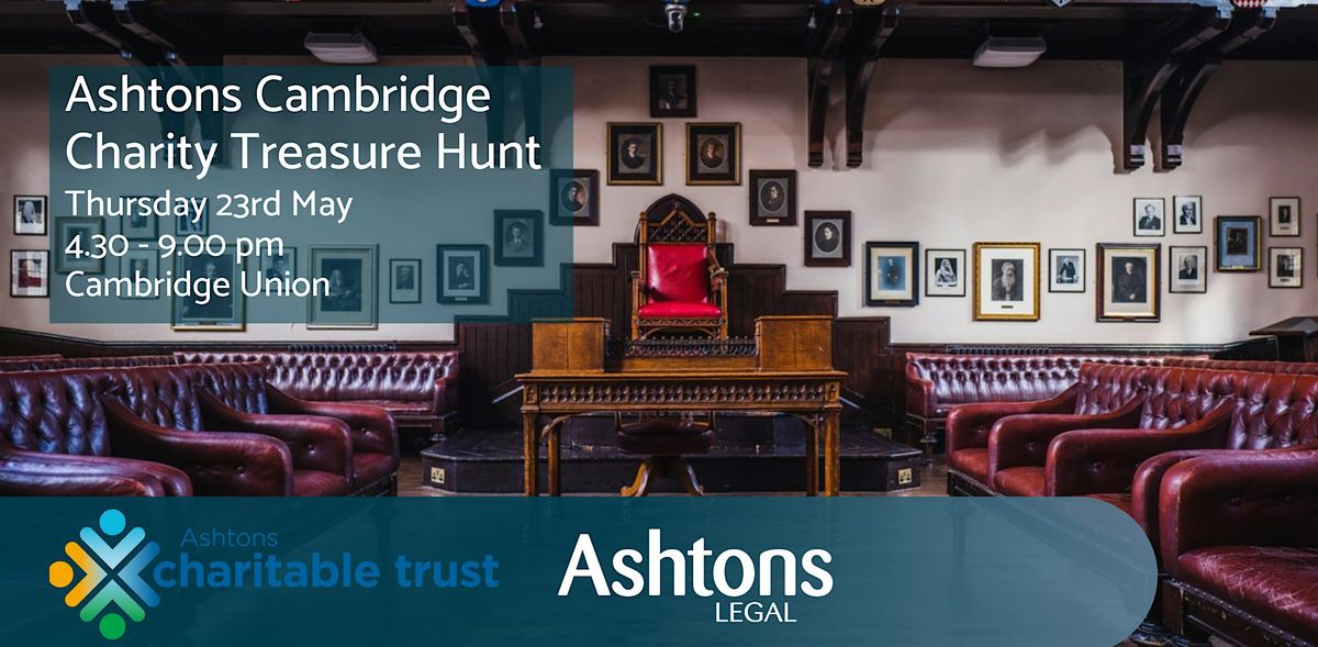Ashtons Cambridge Charity Treasure Hunt