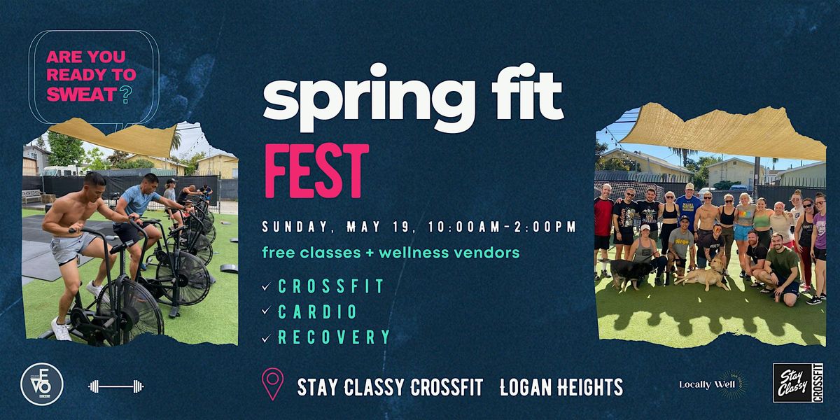 Spring Fit Fest: Free Fitness Classes + Recovery Sessions!