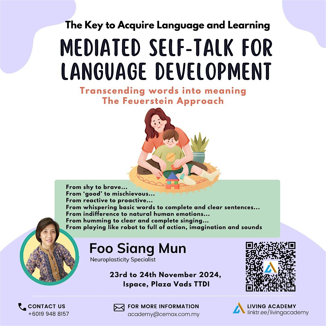 Mediated Self-Talk for Language Development for Special Needs Children