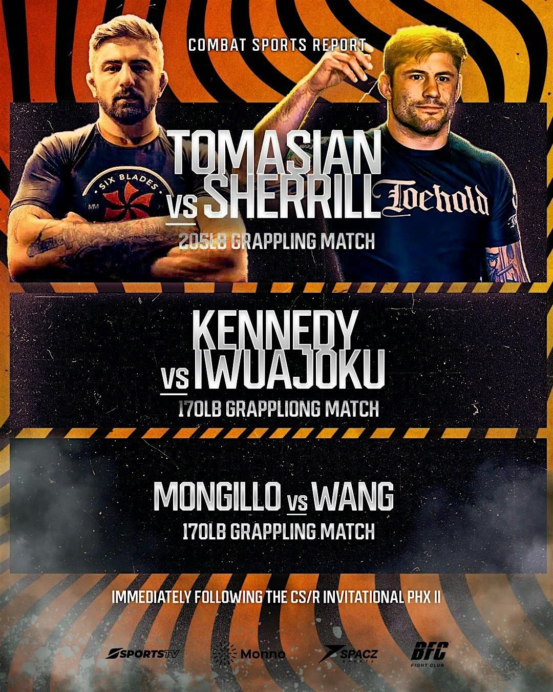 Combat Sports Report presents: Tomasian vs Sherrill