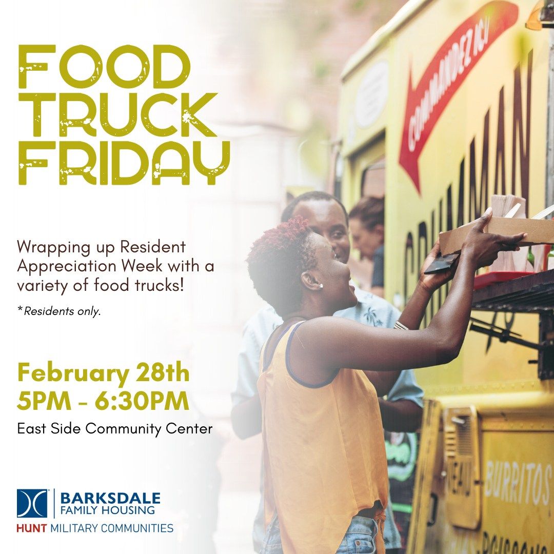 Resident Appreciation Week - Food Truck Friday