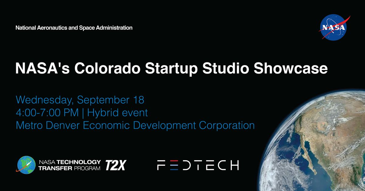 NASA's Colorado Startup Studio Showcase