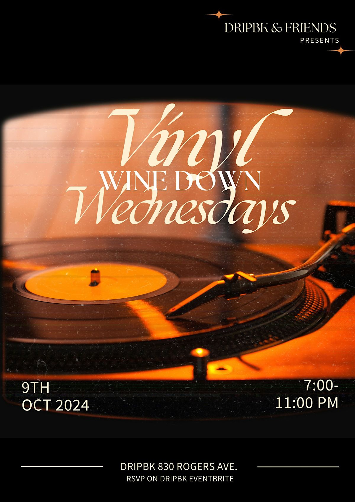 Vinyl Wine Down Wednesdays