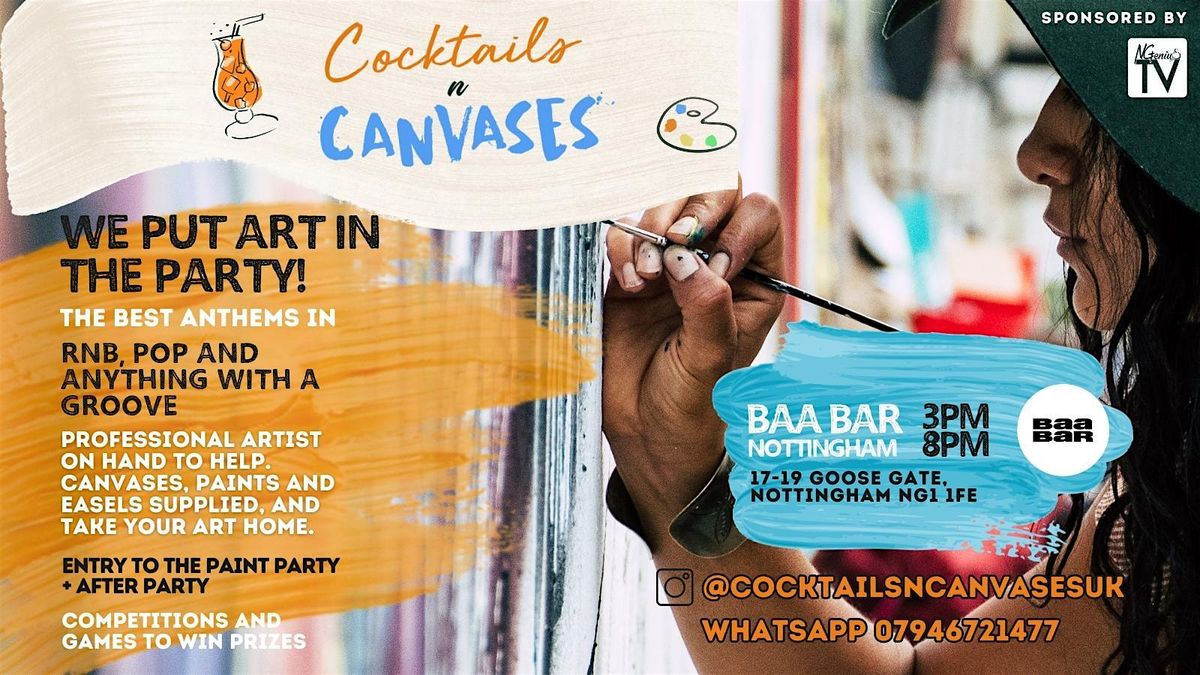 Cocktails N Canvases ( Sip and Paint)