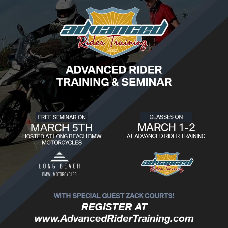 Advanced Rider Training Seminar Featuring Ryan Austin and Zack Courts