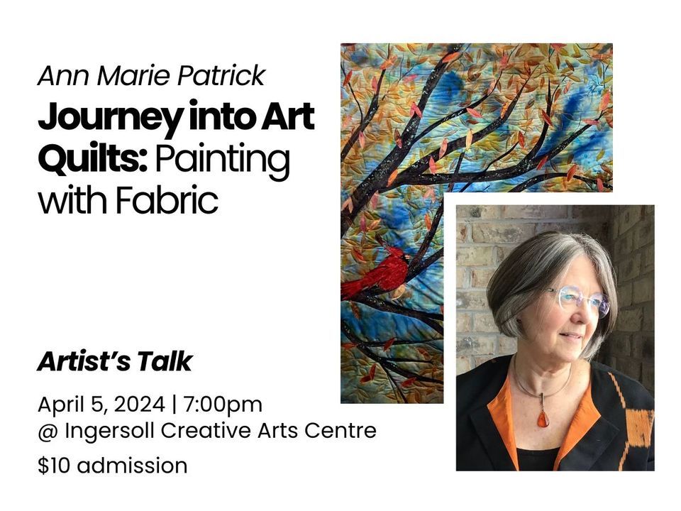 Artist's Talk with Ann Marie Patrick