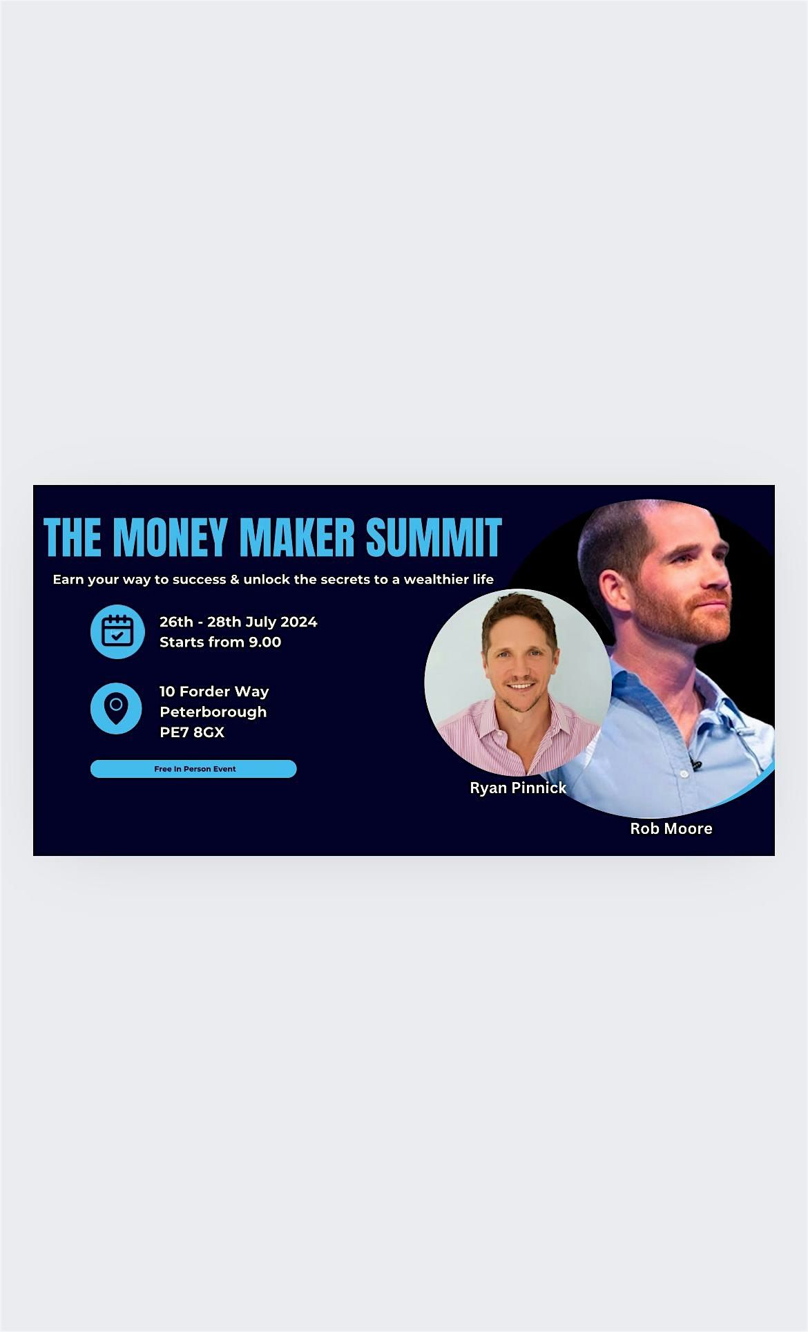 PETERBOROUGH | Money Maker Summit | Business Networking Event