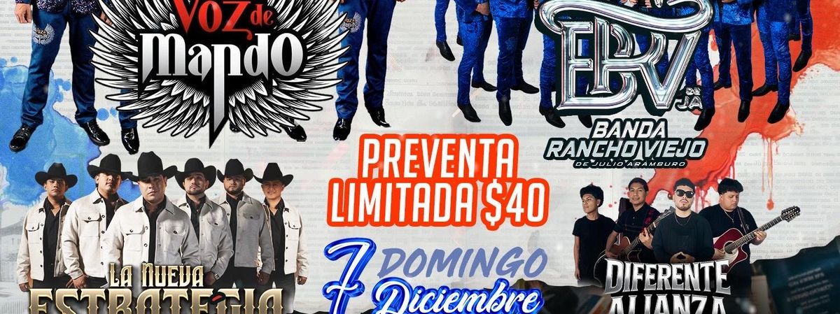 Voz de Mando y Banda Rancho Viejo en Columbus