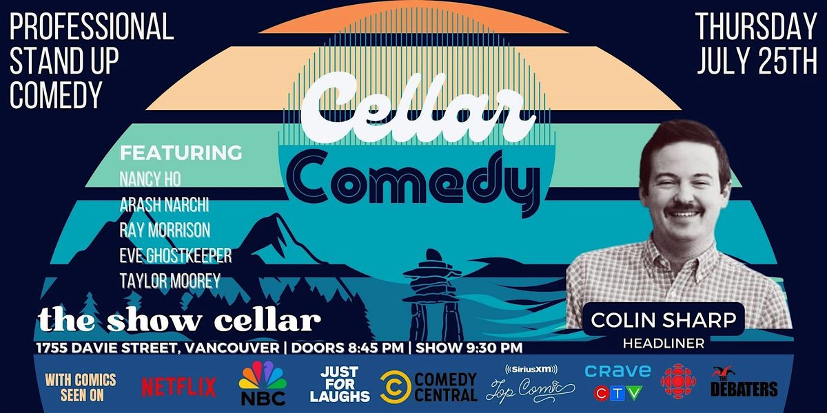 Cellar Comedy featuring Colin Sharp